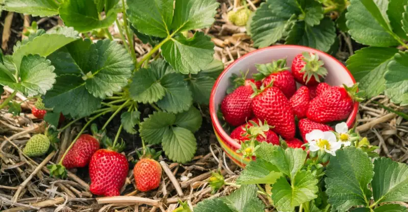 Steps of Planting Bare Root Strawberries